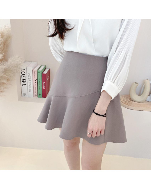 A-line Ruffled Skirt