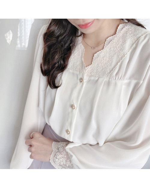 Vintage Lace Blouse