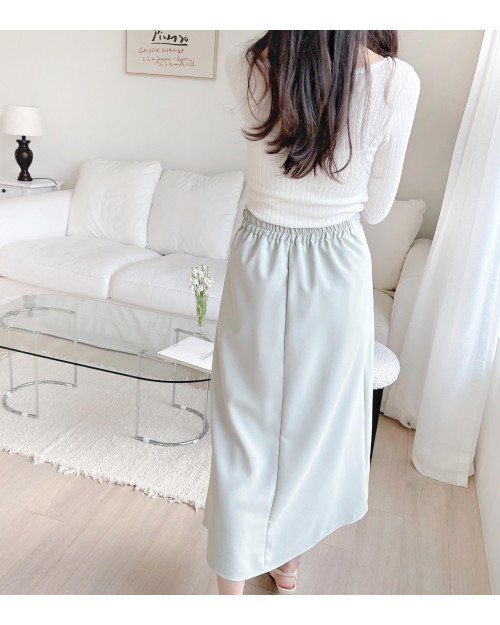 Spring Simply Midi Skirt