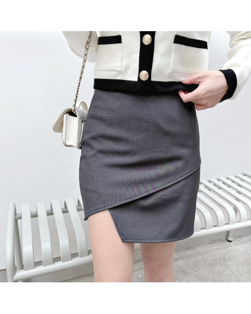 Layered Pencil Skirt