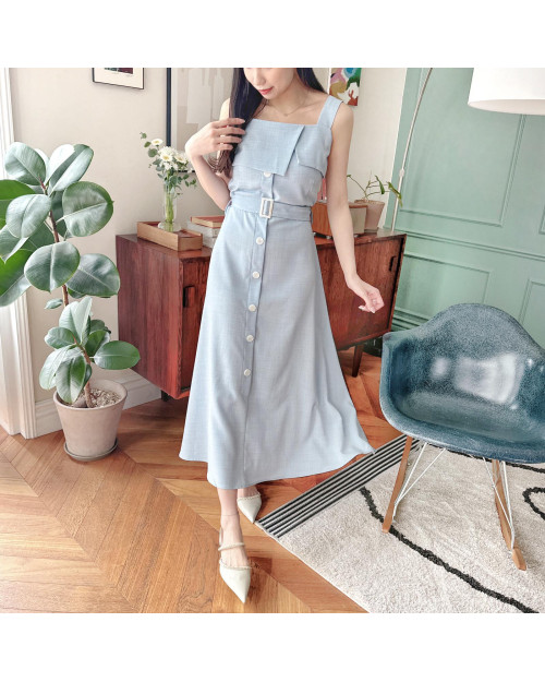 Decent Button-Down Midi Dress