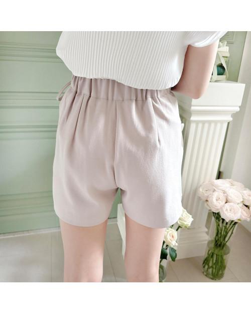 Side Ribbon A-Line Shorts