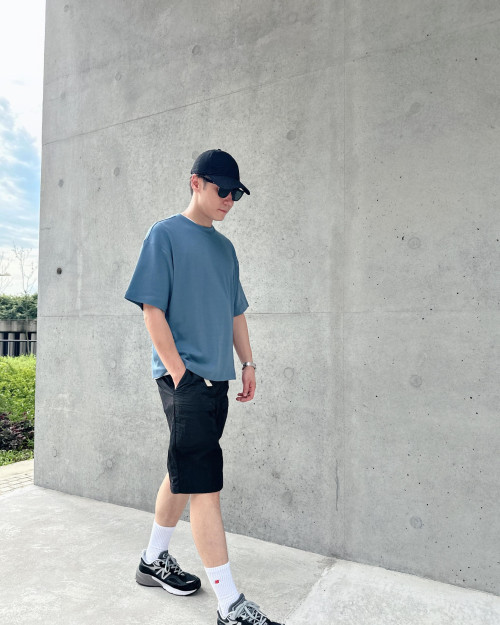 [JEVIA MEN] - Premium Cotton Tee