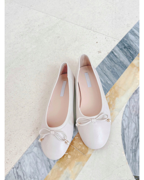 Softness Ribbon Ballet Flats