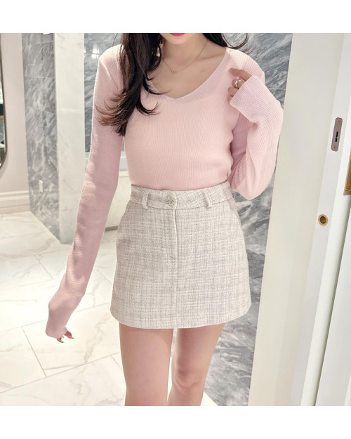 Pastel Simply Knit Top