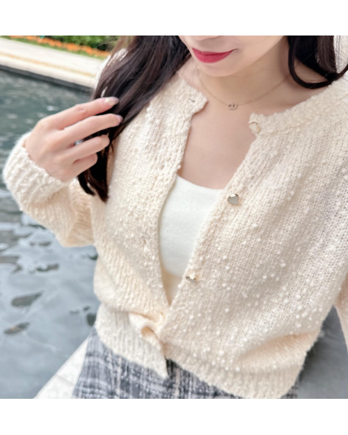 Snowy Love Cardigan