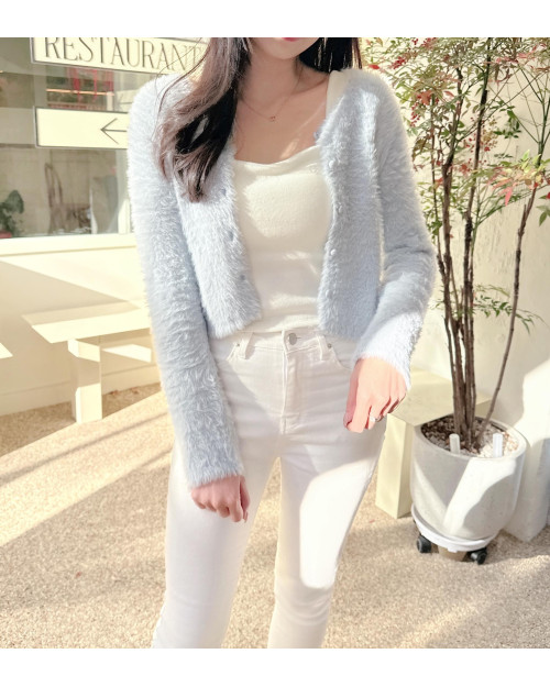 Softness Fluffy Cardigan