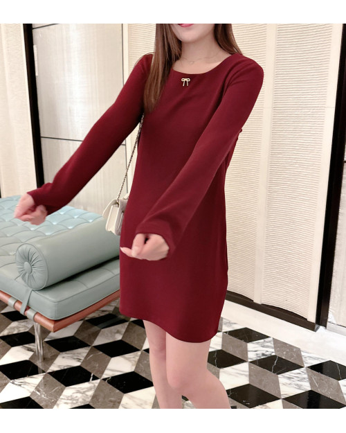 JEVIA Little Ribbon Dress